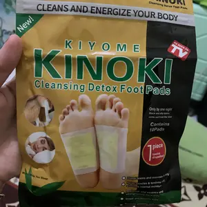 KINOKI GOLD 1 SET ISI 10 PCS KOYO HERBAL KESEHATAN KAKI SEHAT Detox Foot Pads Meningkatkan Kesehatan & Energi Baru Menghilangkan Racun & Kotoran Sebelum Tidur Patch Tubuh