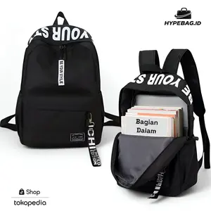 Tas Ransel Sekolah Pria Wanita Fungsional - Backpack Be Your Style