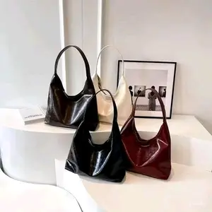 Tas Totebag Wanita Estetik Jemima PU sintetis leater premium Selempang