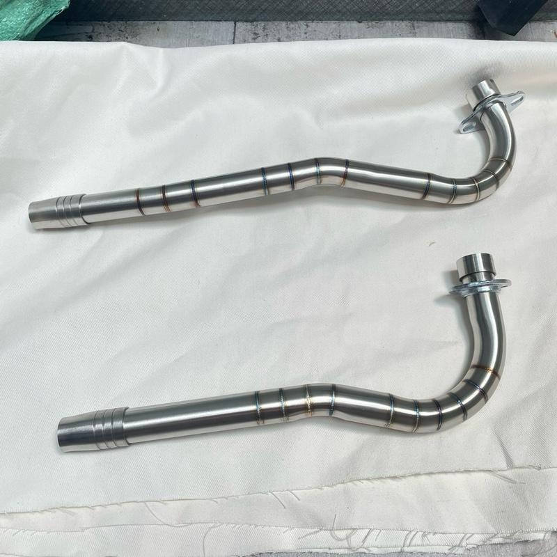 Cổ pô inox 304 size 27mm gắn cho các dòng xe wave 100, wave rs ,wave zx , dream , wave 110 tăng khâu inox