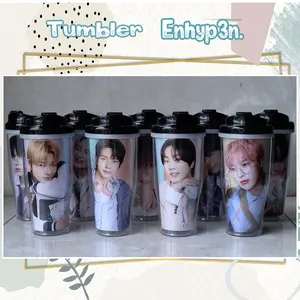 Tumbler Enhyp3n. Freebies Photocard Botol Minum Merchandise Kpop