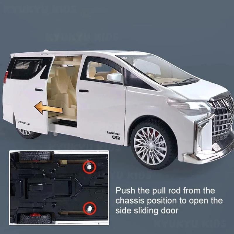 Kubaby Mobil Alphard Mainan Mobil Bisnis / Mobil Mobilan Mainan Anak / Ambulans / Mobil Polisi Off-Road / Mobil Simulasi Kota / 9