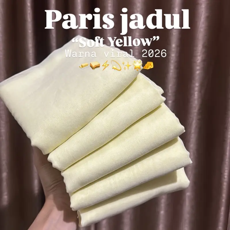 Hijab Segi Empat Paris jadul Ori by sukostyle