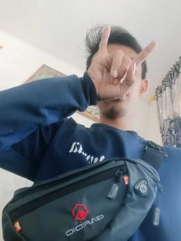 Product Review of gardio premium tas selempang anti air pria dan wanita high quality Pinggang Hitam from H**u 1