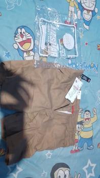 Product Review of Celana chino Pendek premium bahan melar Tebal Slim-fitting from D**d 0