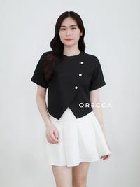 Gambar ORECCA - Rere Atasan Wanita Lengan Pendek - Sage, M dari Orecca.id Kota Administrasi Jakarta Barat 5 Tokopedia