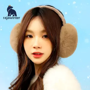 Earmuff Earwarm Penutup Penghangat Telinga Bulu Halus Winter Bando Musim Dingin Import
