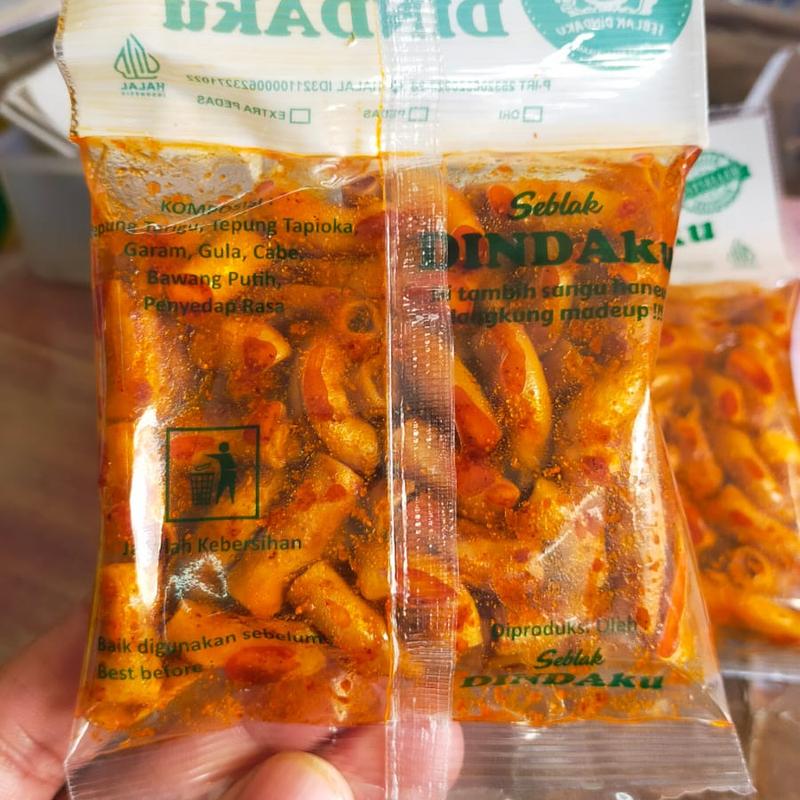 Seblak Makaroni Dindaku isi 50 Bungkus - Makanan Ringan makaroni  dindaku 2