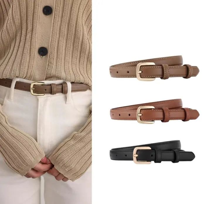 【READY STOCK】Women's Belt Korean Style Ins Style Decorative Thin Belt Fashionable And Versatile Belt Tali Pinggang