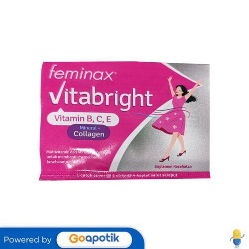Gambar FEMINAX VITABRIGHT STRIP 4 KAPLET dari Apotek Ben Waras by GoApotik Kota Bekasi Tokopedia