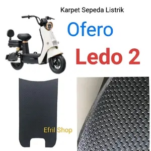 LEDO 2 Karpet Sepeda Listrik Ofero Ledo 2 Lithium Bahan Karet Motif