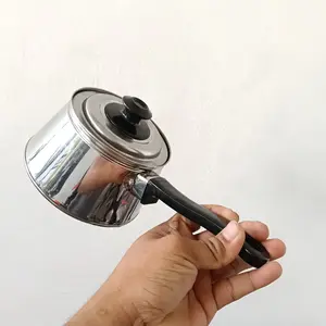 Panci Kopi Baja Tahan Karat 500ml dengan Gagang Nyaman untuk Memasak Kopi dan Makanan Lainnya - Kitchenware Praktis dan Efisien