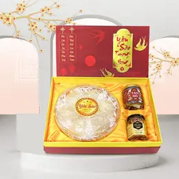 Set Quà Yến Sào + Đông Trùng Táo Đỏ – Quà sức khỏe cao cấp – Đang giảm 26%