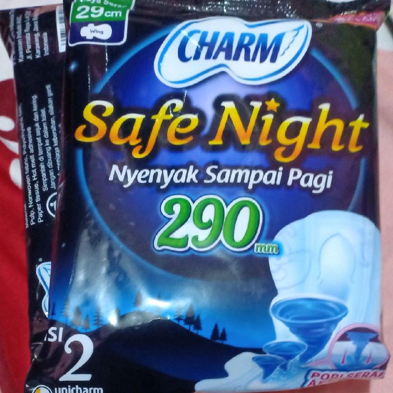 Pembalut Wanita Charm 1 Renceng isi 10sachet non wing Kewanitaan - Kemasan Sachet Praktis dan Nyaman - Feminine, Perawatan 0