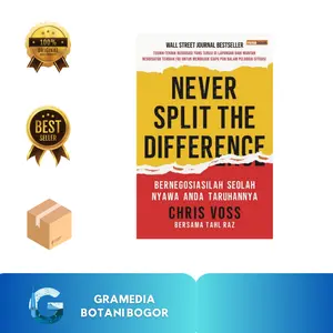 Gramedia Bogor - Never Split The Difference