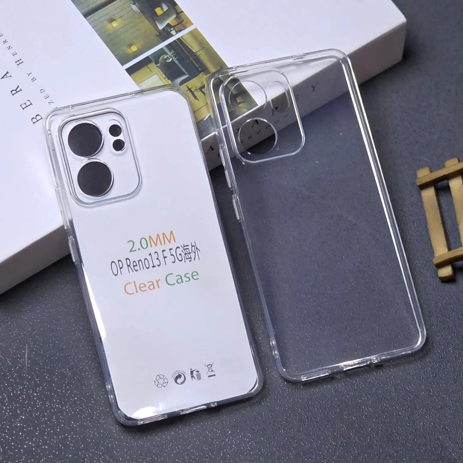 Clear Case 2.0mm Softcase Bening Transparan Case Opp0 Reno 13F