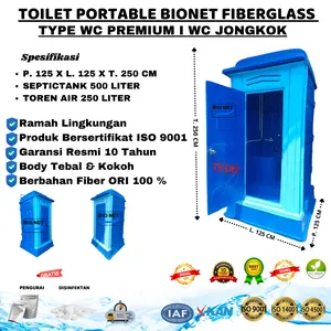Toilet Portable BIONET Type Premium I Wc Jongkok