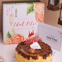 Gambar Basque Burnt Cheesecake rasa REESE'S dari AngelCakery109 Kota Administrasi Jakarta Barat 2 Tokopedia