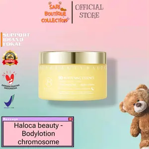 [Agen Resmi] Haloca beauty bodylotion night chromosome/Bodylotion malam haloca beauty/Bodylotion whitening Mencerahkan Handbody Vitamin Arbutin Memudarkan