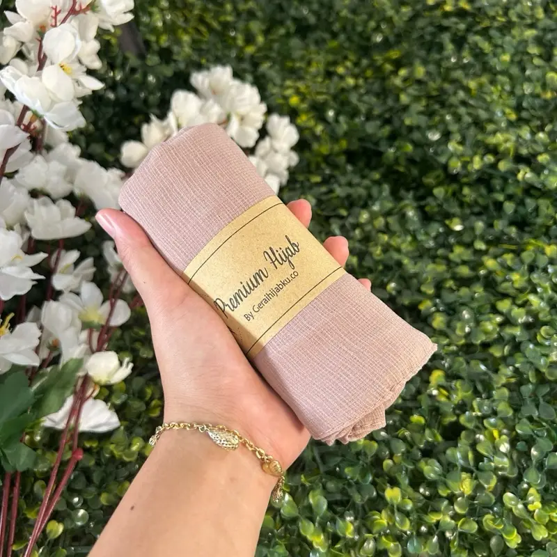 Hijab Segi Empat Cornskin Premium-Hijab Serat Jagung-Cornskin Jilbab 0