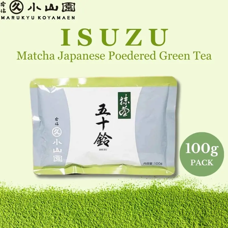 Korean Matcha Powder Marukyu Koyamaen Isuzu Matcha Green Tea