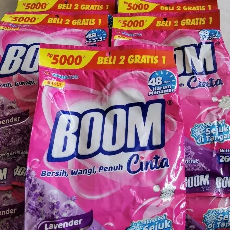SABUN CUCI BOOM 10PCS DETERGENT BUBUK BOOM 4