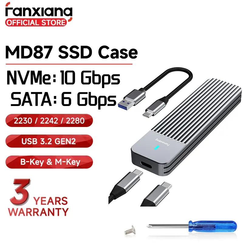 Fanxiang S880 PCIe 4.0 M.2 NVMe SSD 1TB 2TB 4TB For PS5 PC Laptop