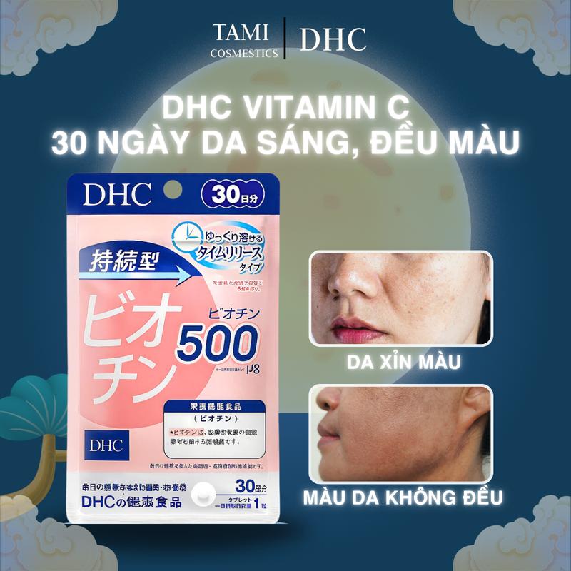 Viên uống Biotin DHC Nhật Bản gói 30 ngày hỗ trợ mọc tóc