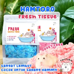 [EXTRA BANYAK] Fresh Scented Hamster Tissue Extra Soft Premium Tisu Hamster 50g