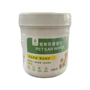 Tisu Ear Stain Pembersih Telinga Kotoran Kucing, Anjing. Kelinci 130 L