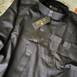 Jubah Gamis Slimfit Pria Muslim Dewasa TESLA Jubah Santri Lengan Panjang Manset Bahan Katun Tesla Lembut Adem