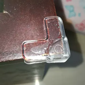 10Pcs Pengaman Pelindung Siku Sudut Meja Kursi Silikon Transparan Table Corner Bumper Silicone