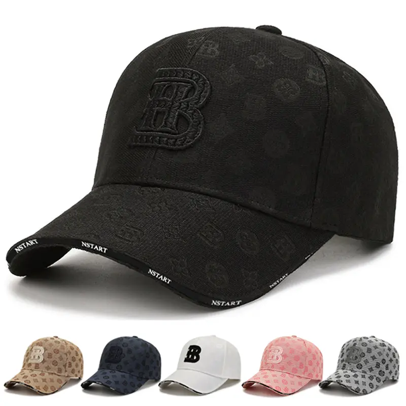 Topi Baseball NSTART Unisex | Kasual Outdoor | Tali Adjustable | Bahan Katun | 6 Warna