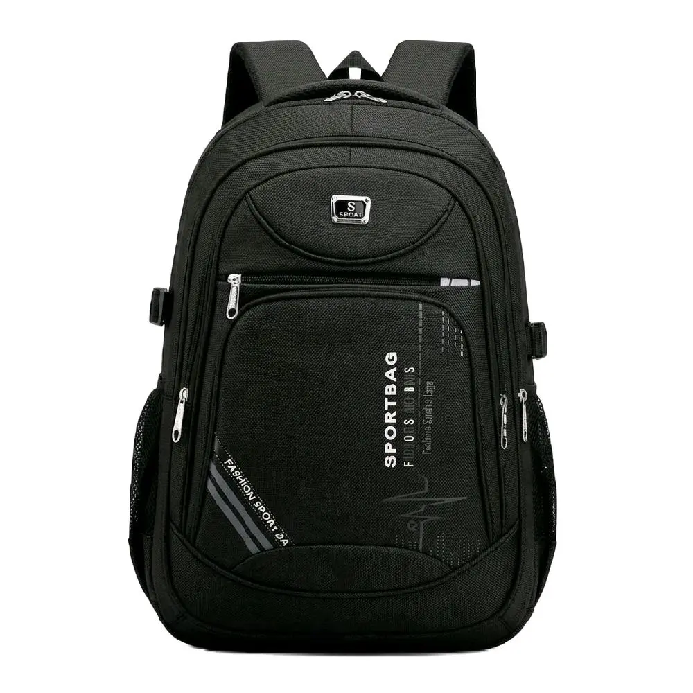 Tas Ransel Tas Sekolah Tas Ransel SD SMP SMK Sportbag dengan Desain Stylish dan Kapasitas Besar untuk Aktivitas Sehari-hari Unisex Backpacks Pria Wanita bisa pake Laptop Hitam Cowok COD