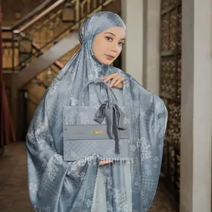 Jumuna - Mukena Dewasa Premium Silk Lasercut Pricilla