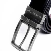 Gambar BlueButton Ikat Pinggang Pria Reversible Belt Dua Sisi Bolak-Balik Black Brown dari BlueButton Kota Cimahi 4 Tokopedia