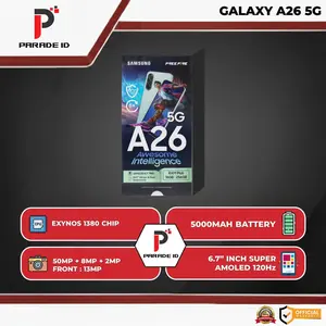 [ TIKTOK ] SAMSUNG GALAXY A26 5G ( 8GB/256GB ) | GALAXY AI | 5000MAH BATTERY | IP67 WATER RESISTANCE | NFC | 6.7" INCH FHD+ SUPER AMOLED 120Hz