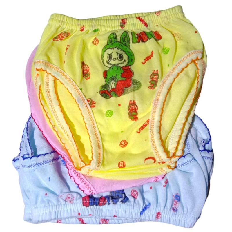 CD Labubu isi 6 pcs Celana Dalam Anak Perempuan Motif Labubu Usia 1-8 Dalaman Anak Cewek Terbaru 8