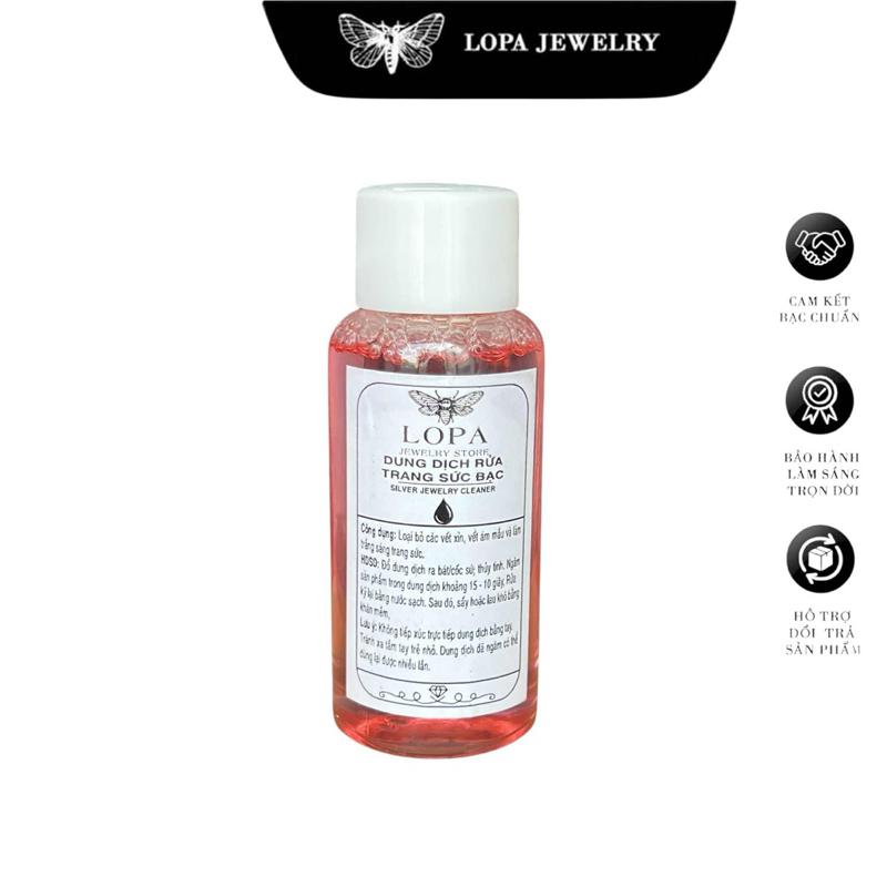  Nước Rửa Làm Sạch Trang Sức Bạc LOPa làm sạch LOPA Jewlry sk002 