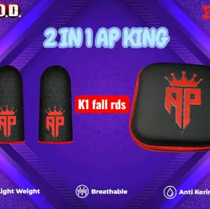 AP King 2in1 AP King K1 Fall RDS Ringan Bernapas Anti Keriput untuk Performa Terbaik (merah)