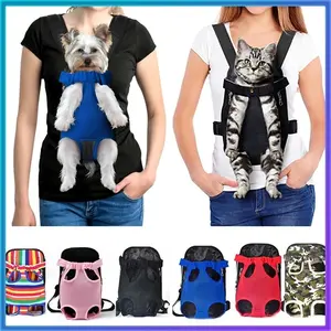 【yayapet】Cute Bag Carrier Outdoor Backpack Dog Carrier Cat Carrier Front Pet Carrier Puppy Kitten Carrier