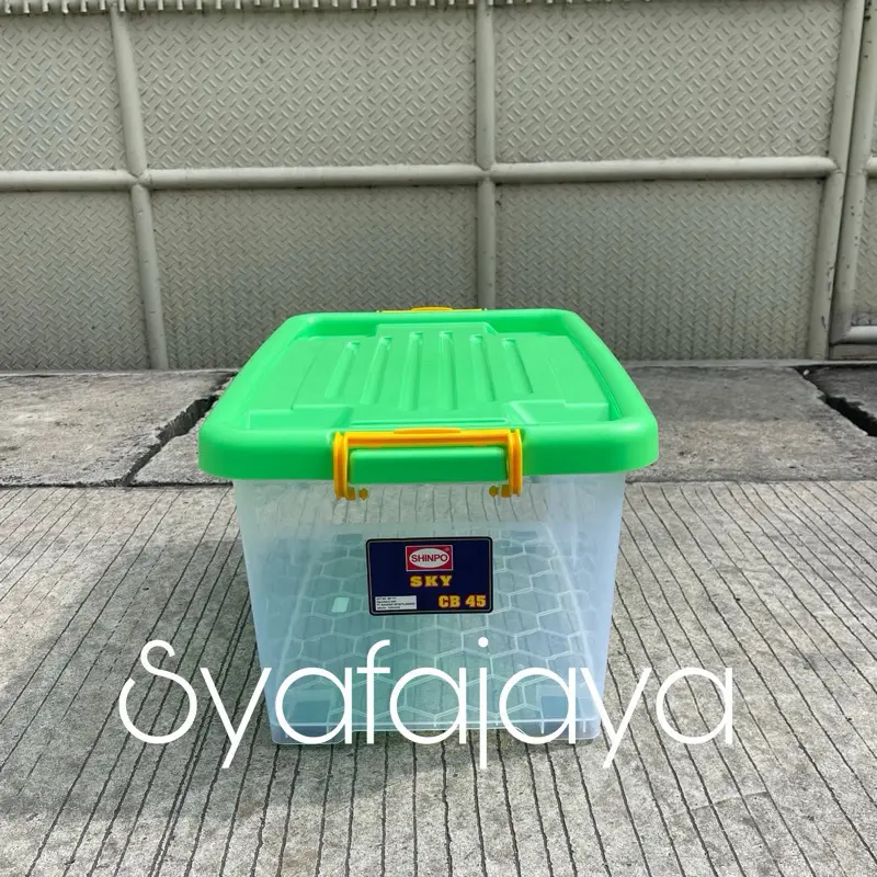 (KHUSUS KARGO) SHINPO - Box Container Ukuran Cb 8-10-15-18-25-27-30-45Liter 7