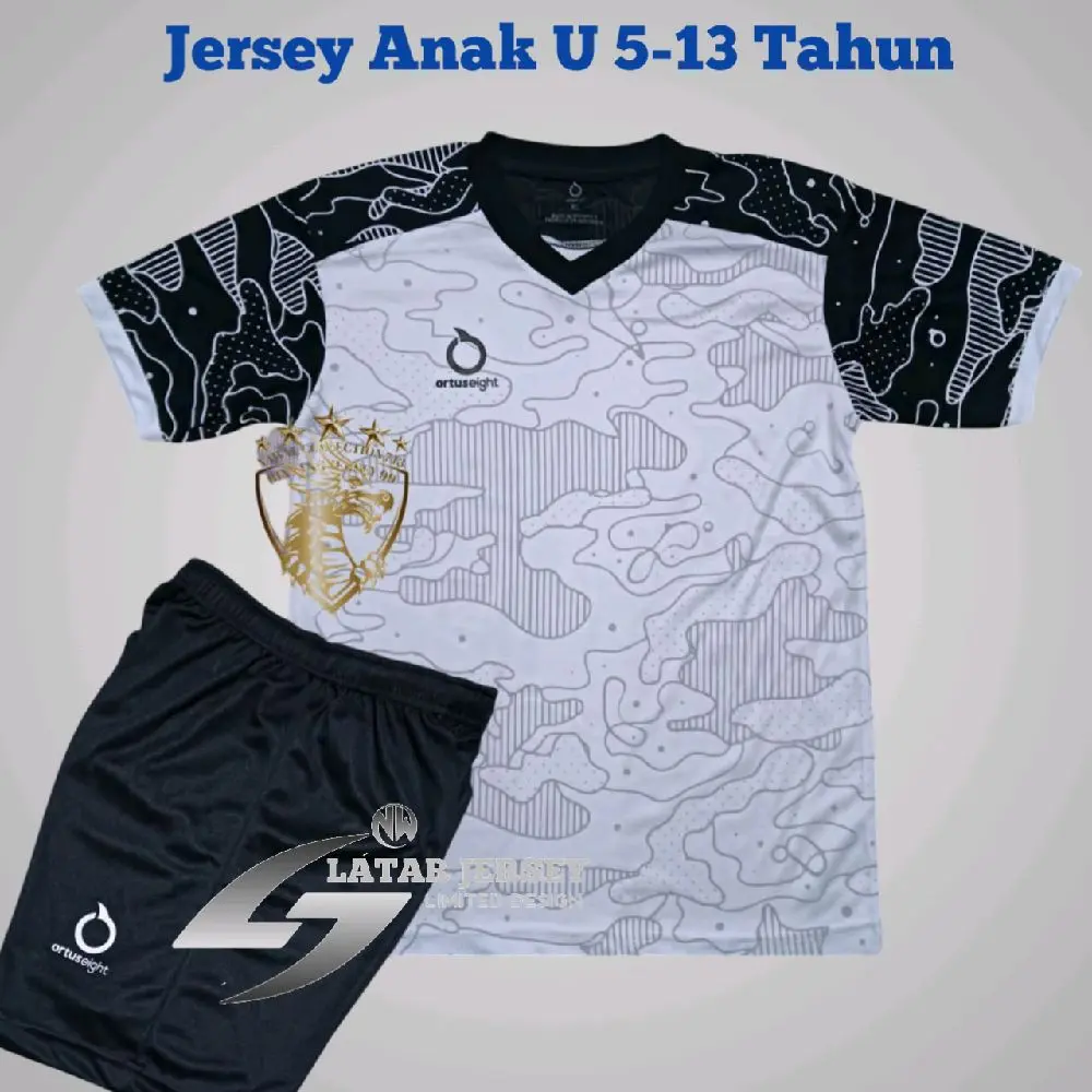 Baju Bola Anak Umur 5-13 Tahun Stelan Jersey Futsal Anak Terbaru 2025 Bahan Adem Berkualitas - Sport Outdoor
