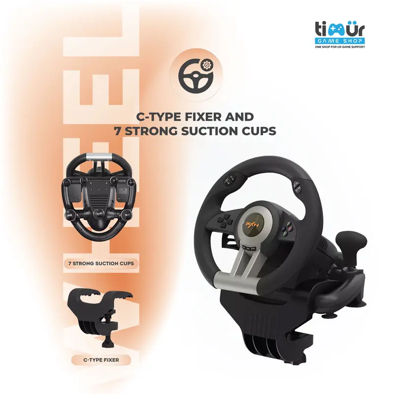 PXN V3 Pro Steering Wheel Racing Stir Setir PS3 PS4 PS5 PC Switch 5