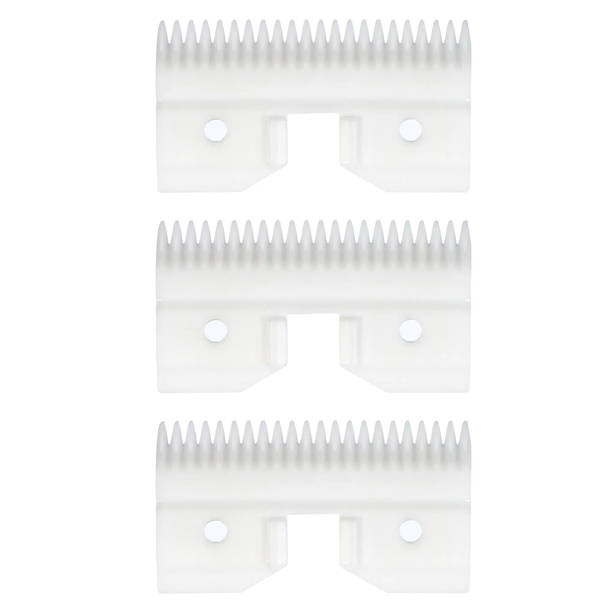 3PCS Ceramic Coarse Pet Replacement Blade Cutter Compatible with Andis 64440, Compatible with Oster A5, Compatible with Walh KM Series Clippers, 22 Teeth
