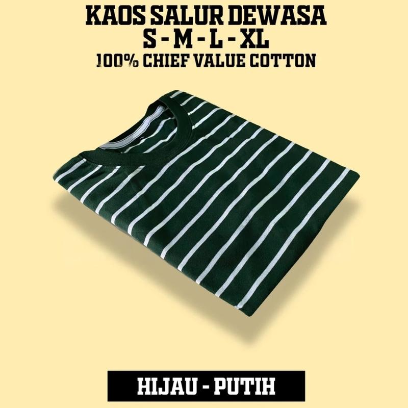 Kaos Polos STRIPE Hitam Putih Dan warna lain nya kaos Pria Wanita 30s reaktif kaos Pendek Katun Lembut 7