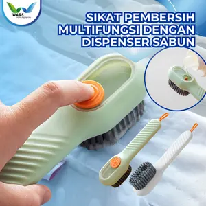 WARS Sikat Pembersih Multifungsi Dengan Dispenser Sabun