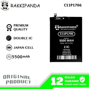 RakkiPanda C11P1706 Compatible With Zenfone Max Pro M1 ZB601KL ZB602KL / Max Pro M2 ZB631KL Batre Batrai Baterai Battery