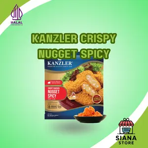 Kanzler Crispy Spicy Chicken Nugget / Naget Pedas Premium 450 gr
