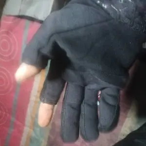 SARUNG TANGAN BUNTUNG 2 JARI TERBUKA / SARUNG TANGAN MOTOR MOTIF DAN POLOS WARNA Motorcycle Kendaraan